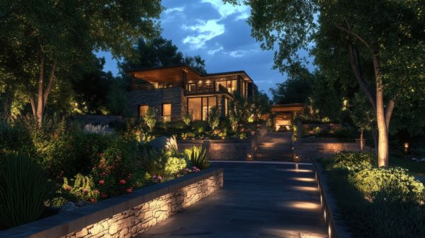 Lawrence Landscape Lighting Service